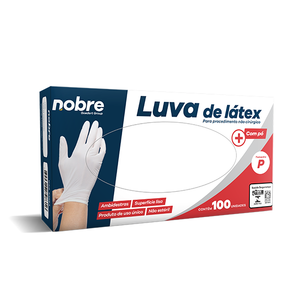 Luva de látex